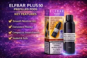 Elf Bar Plus 50 Prefilled Pods Key Features