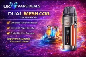 Dual Mesh Coils & Adjustable Airflow