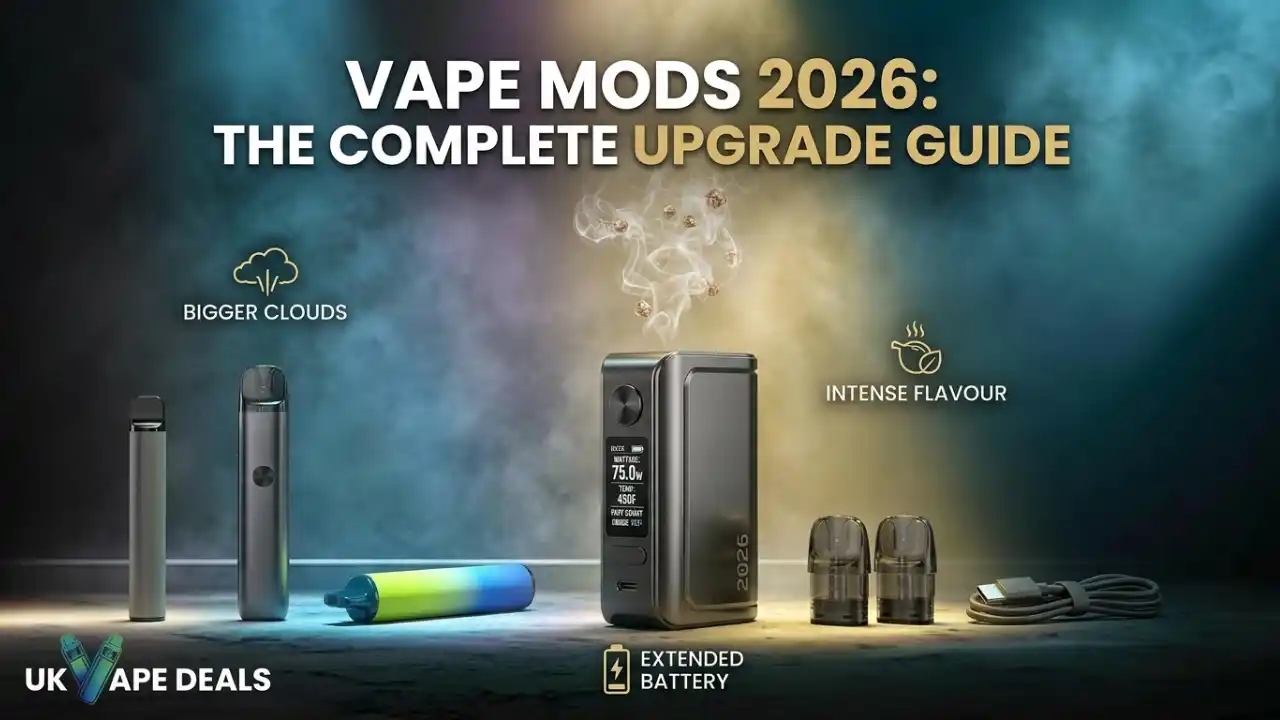 click pyne pod vape What Is a Vape Mod? Complete UK Beginner Guide