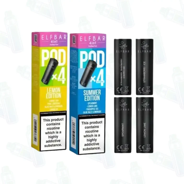 Elf Bar 4 in 1 3200 Puffs Prefilled Pods