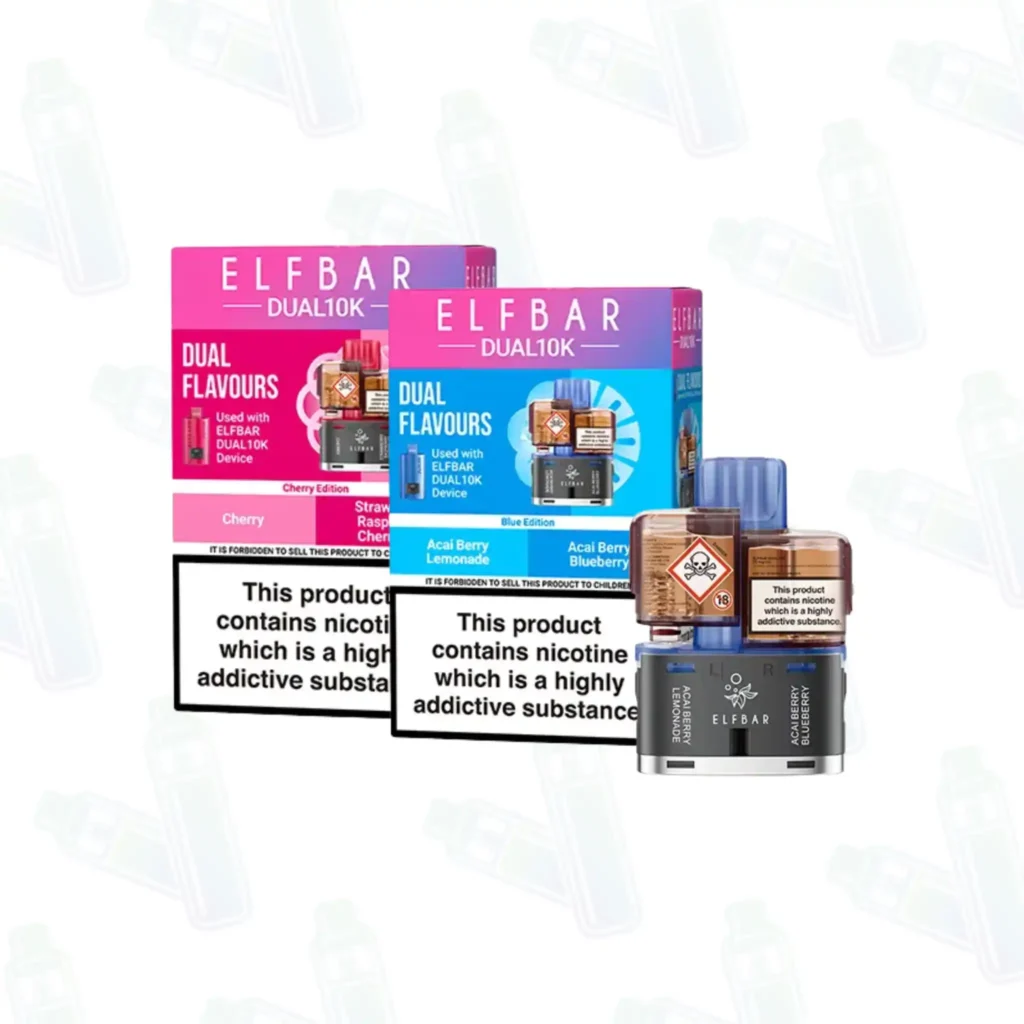 Elf Bar Dual 10K Prefilled Vape Pod