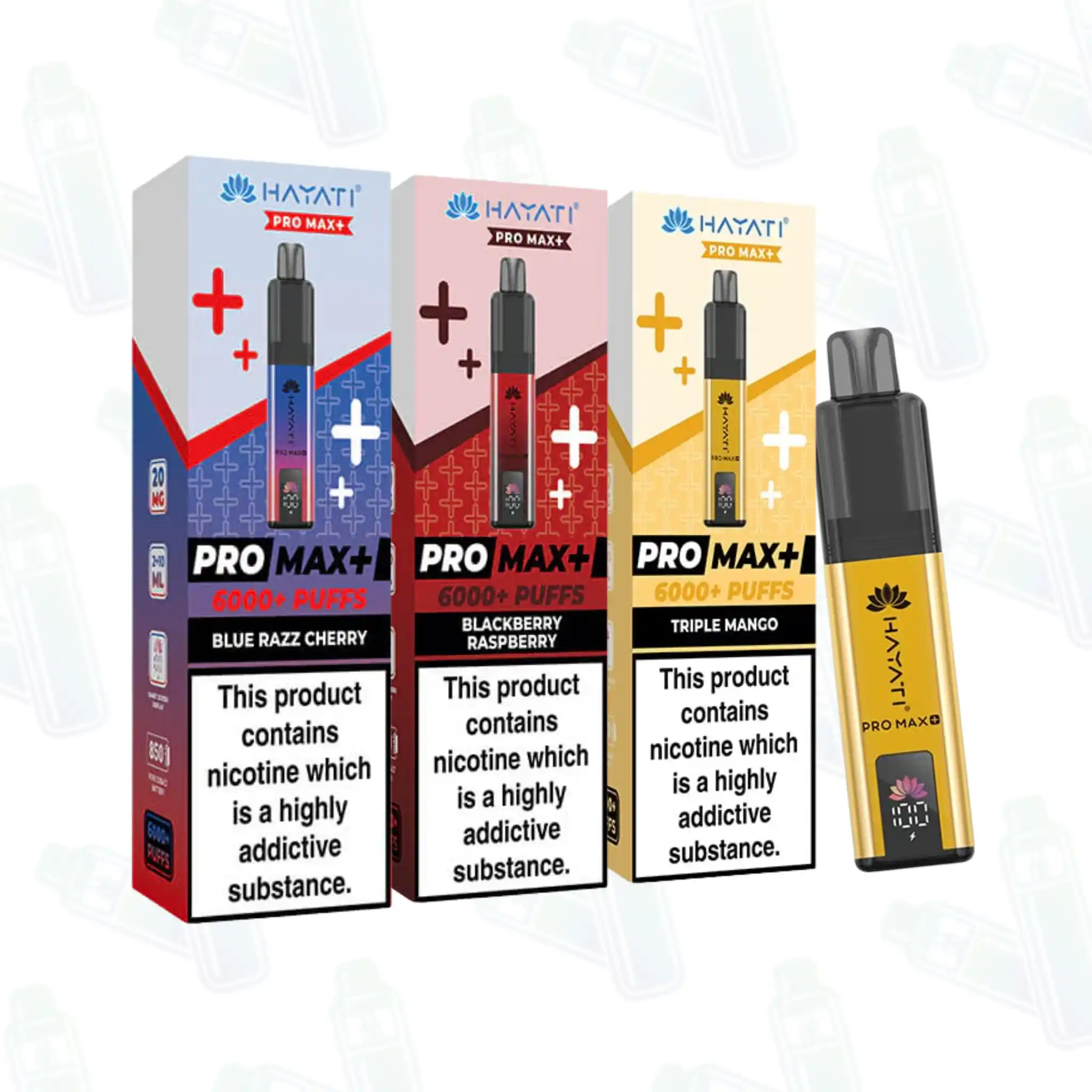 Hayati Pro Max Plus 6000 Prefilled Vape Kit Hayati Pro Max Plus 6000 Prefilled Vape Kit