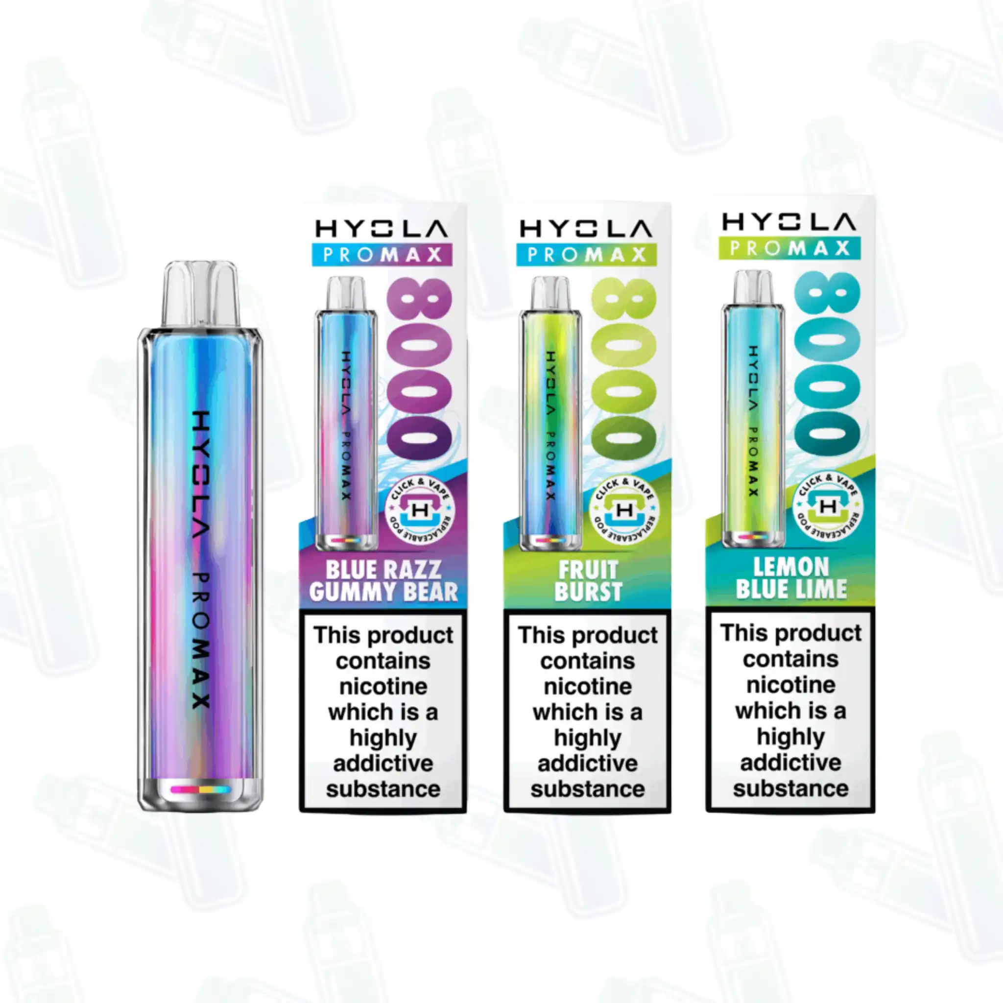 Hyola Pro Max 8K Prefilled Vape Pod Kit Hyola Pro Max 8K Prefilled Vape Pod Kit