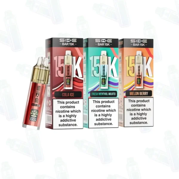 SKE Bar 15K Prefilled Pod Kit rechargeable vape device UK
