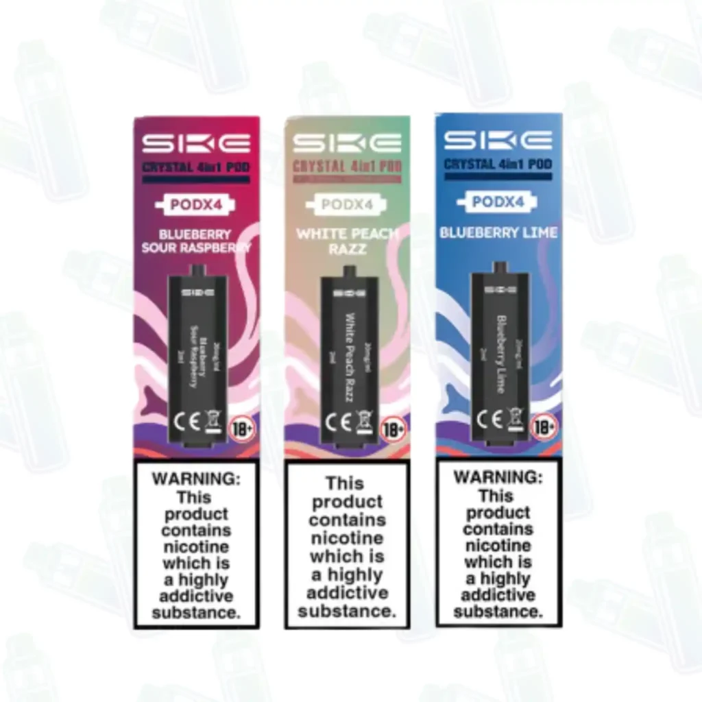 SKE Crystal 2400 4 in 1 Replacement Pods