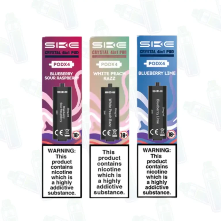 SKE Crystal 2400 4 in 1 Replacement Pods