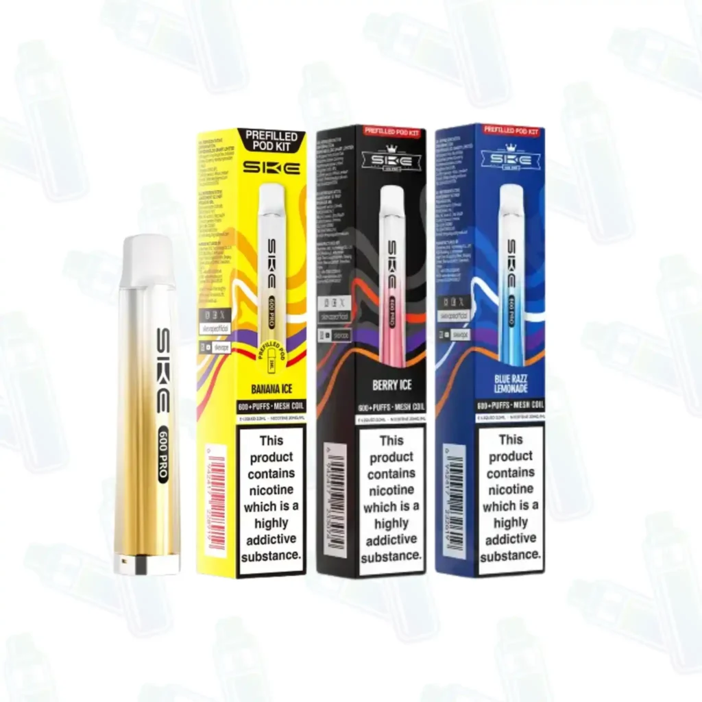 SKE Crystal Bar 600 Pro Prefilled Pod Kit