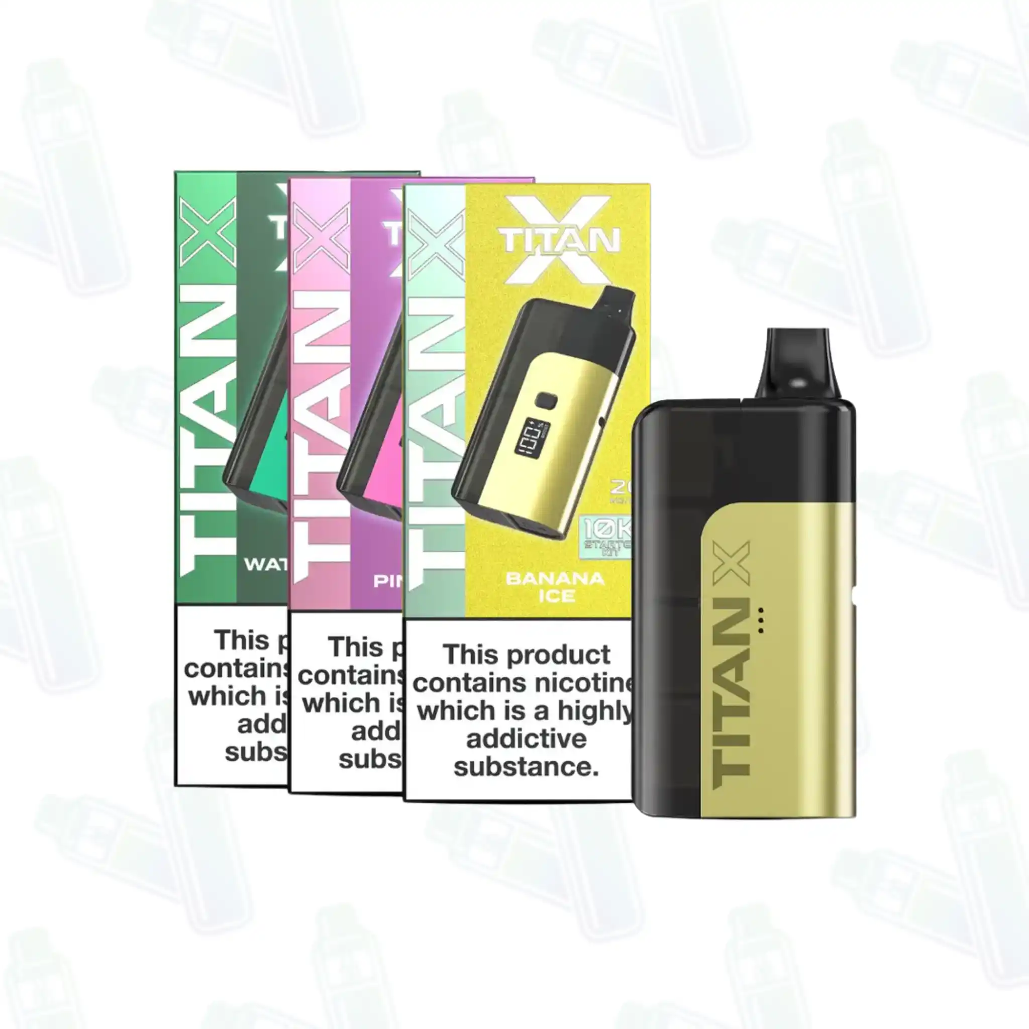 Titan 10K Puffs Prefilled Pod Kit Titan 10K Puffs Prefilled Pod Kit