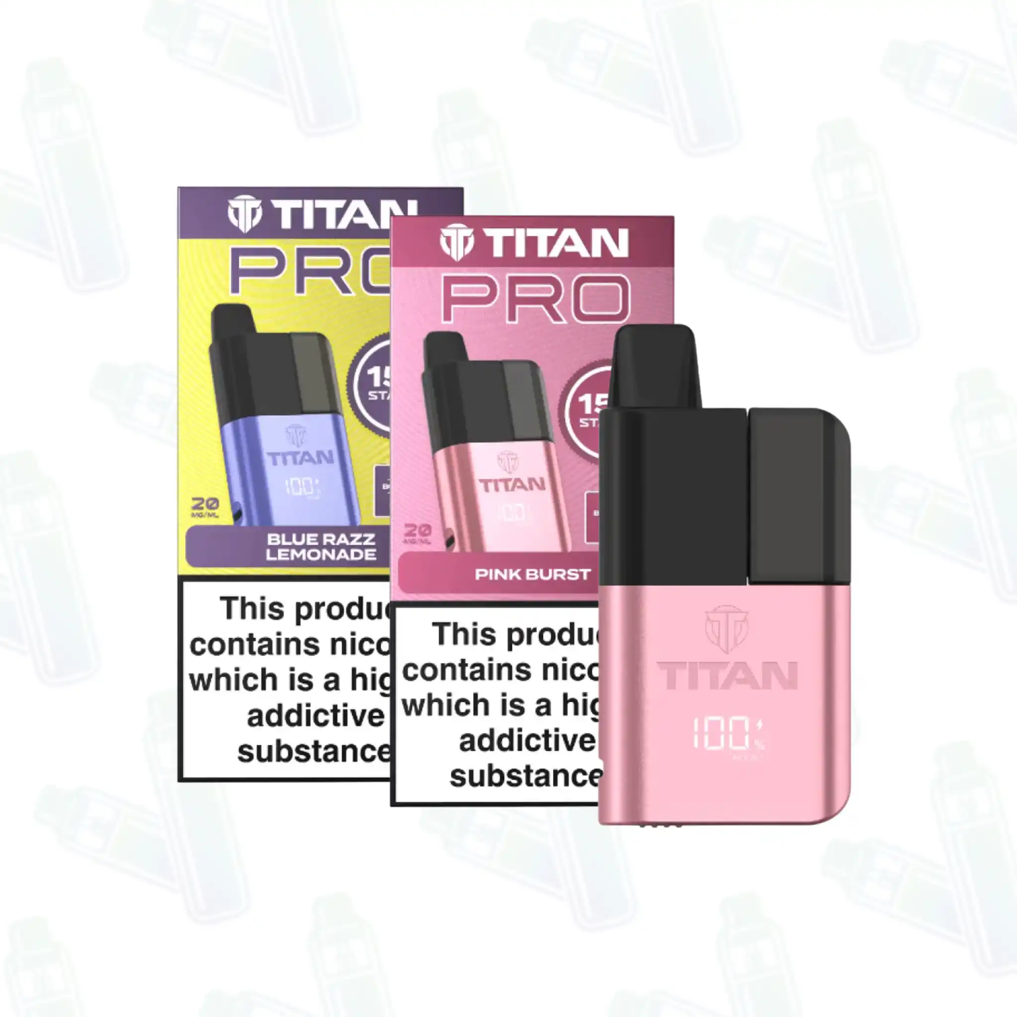 Titan Pro 15K Prefilled Pod Kit Titan Pro 15K Prefilled Pod Kit
