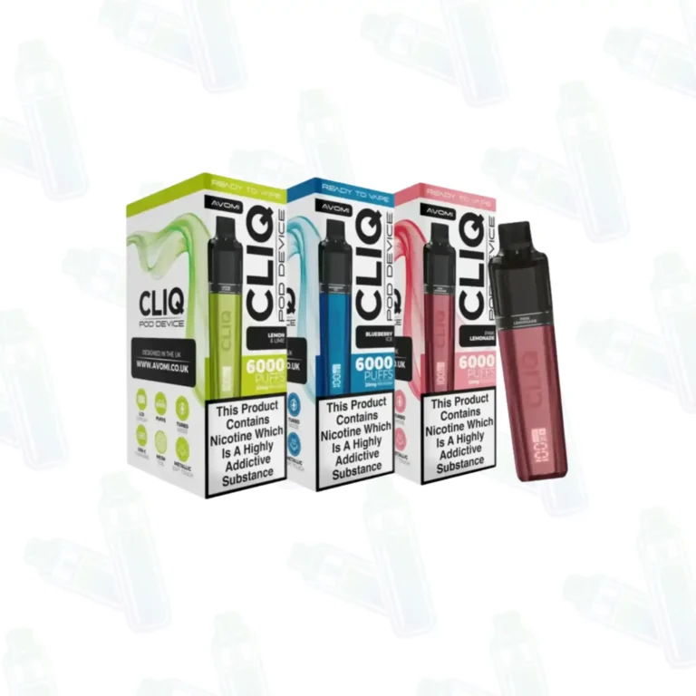 Avomi Cliq 6K Prefilled Pod Vape Kit