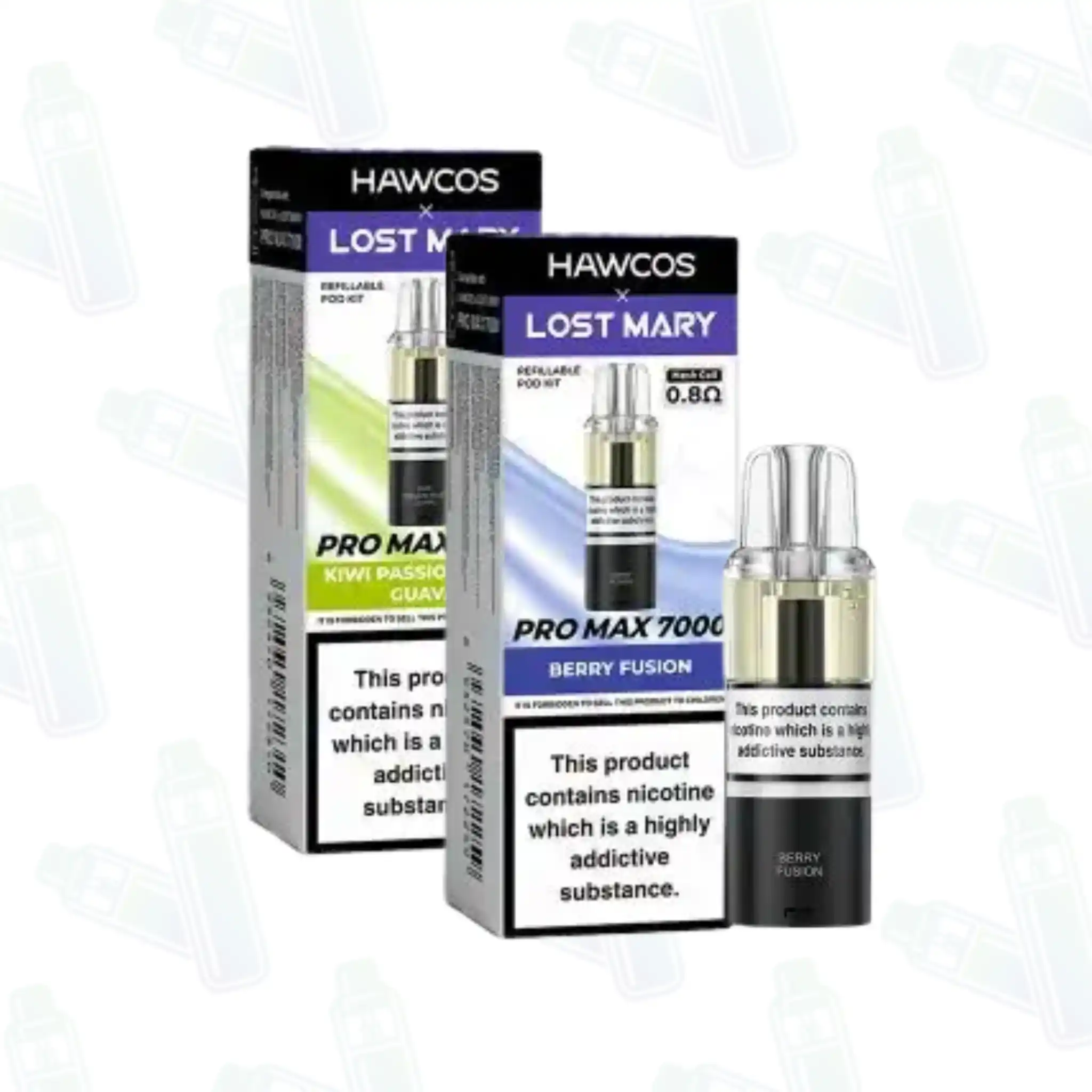 Hawcos X Lost Mary Pro Max 7000 Vape Pod Kit Hawcos X Lost Mary Pro Max 7000 Vape Pod Kit