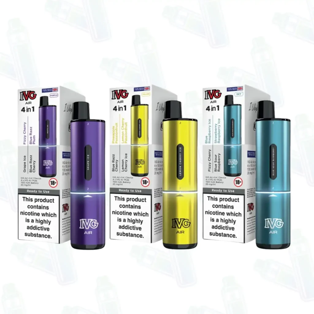IVG Rechargeable Air 4 in 1 Prefilled Pod Kit