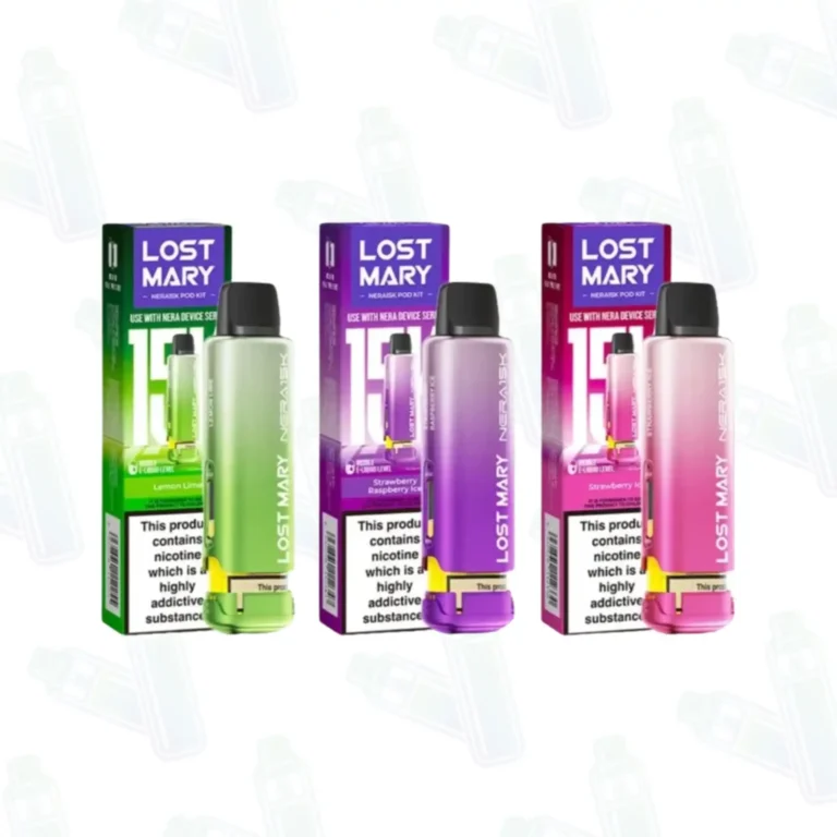 Lost Mary Nera 15K Fullview Prefilled Pod