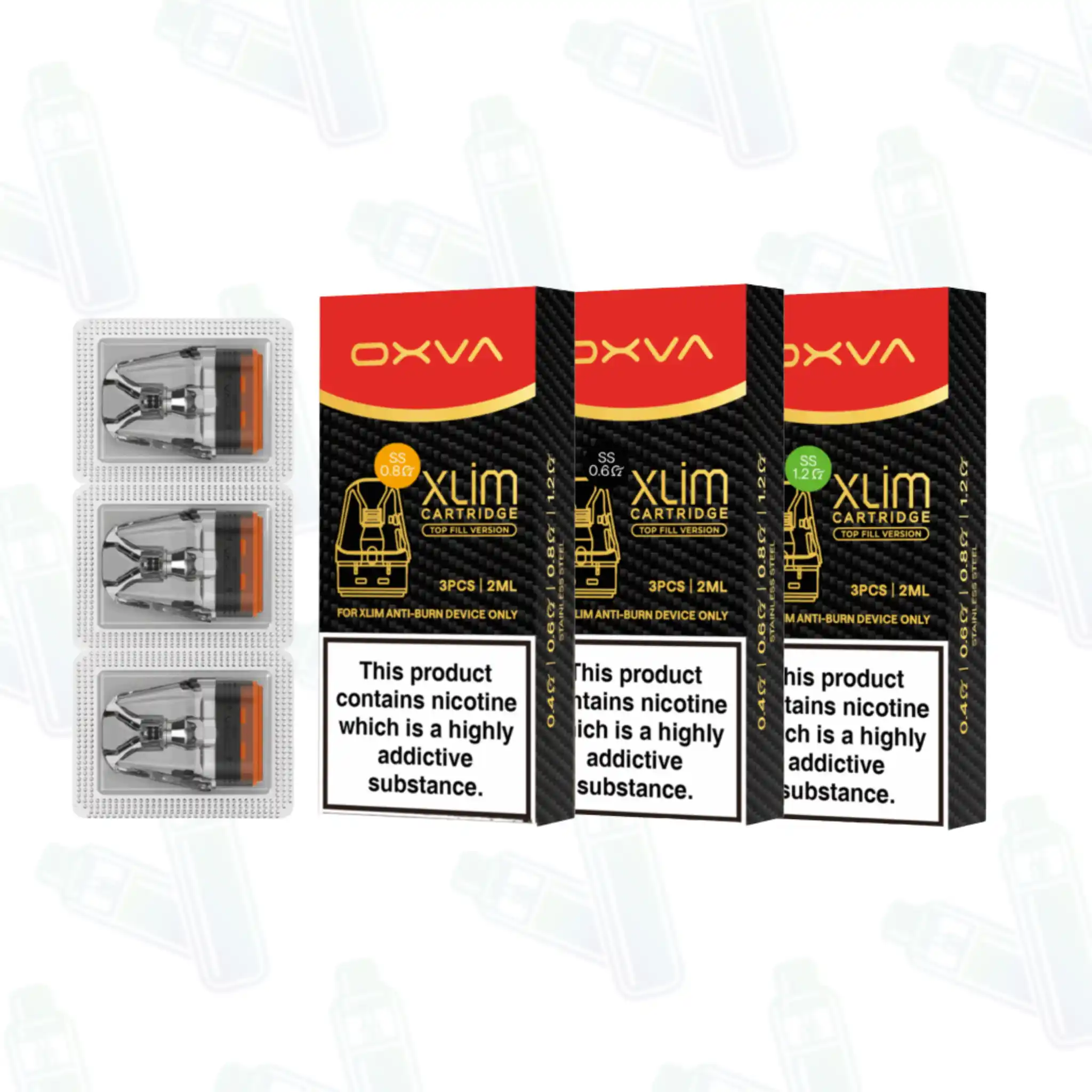 Oxva Xlim Stainless Steel Replacement Pods Oxva Xlim Stainless Steel Replacement Pods