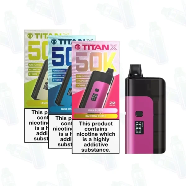 Titan X 50K Prefilled Pod Kit