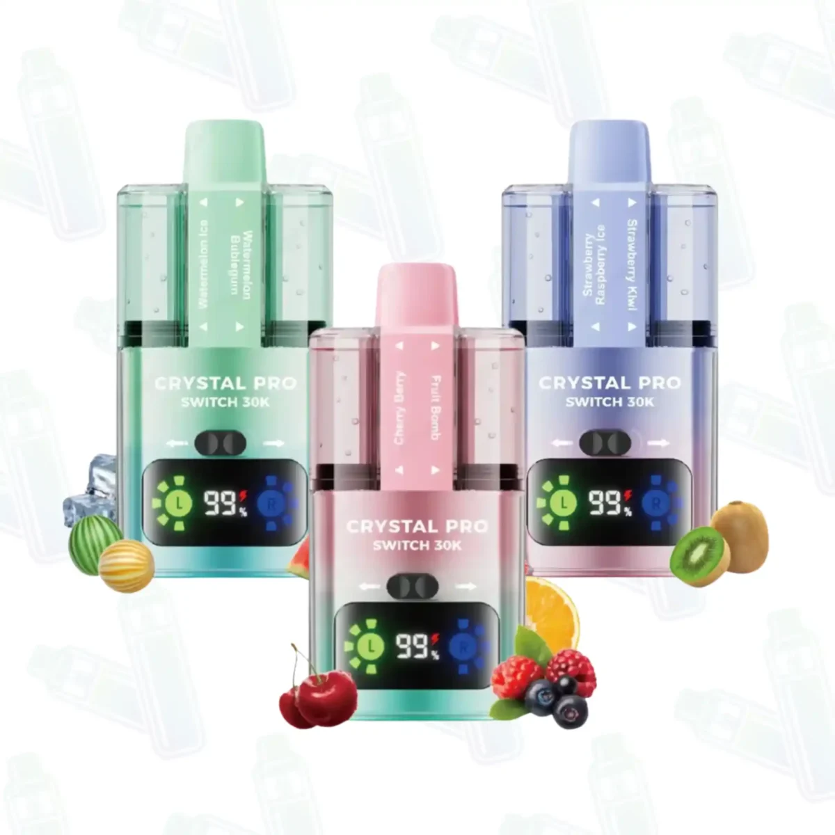 Crystal Pro Switch 30K Vape Kit – 30000 Puffs Pod System