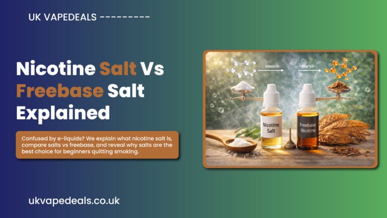 Nicotine Salt Vs Freebase Salt Explained feature image