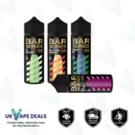 Bar Series Gold Edition 100ml Shortfill E-Liquids
