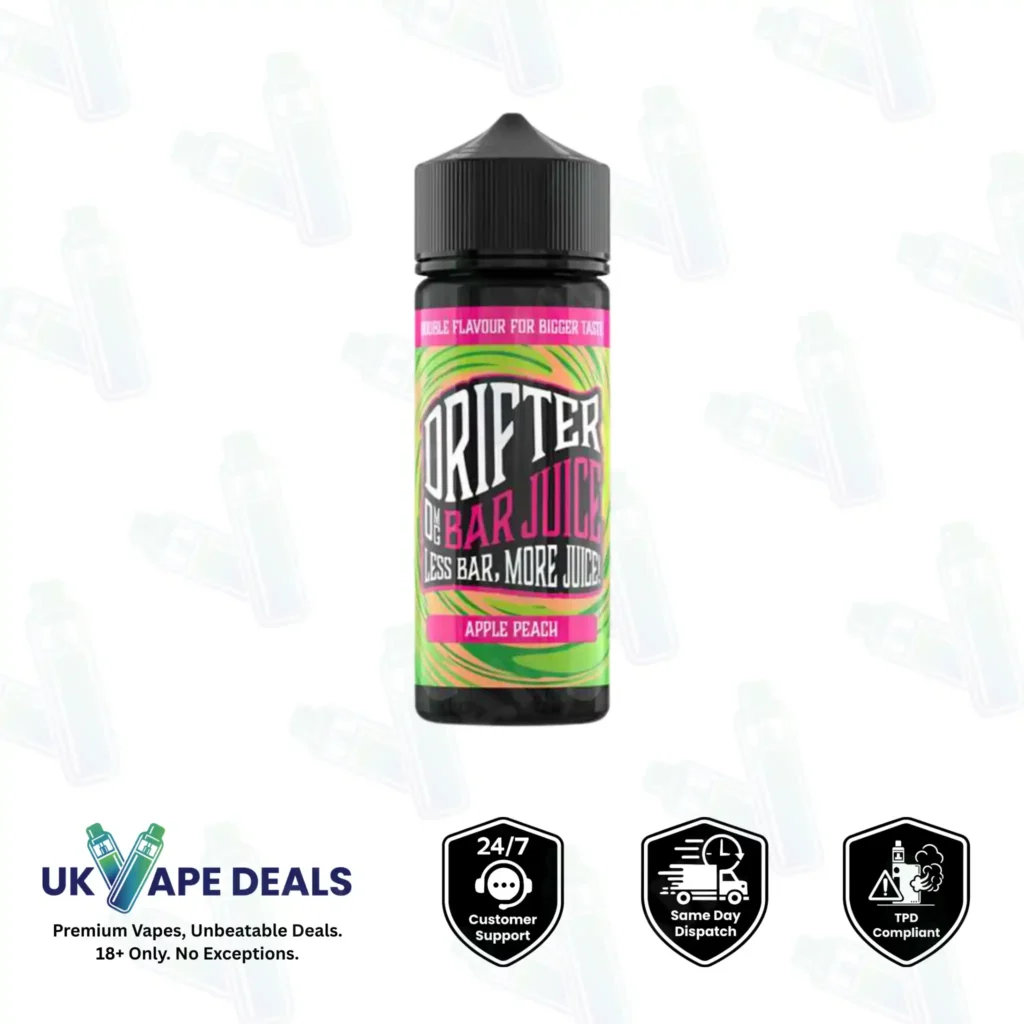Drifter Bar Juice Apple Juice 100ml Shortfill