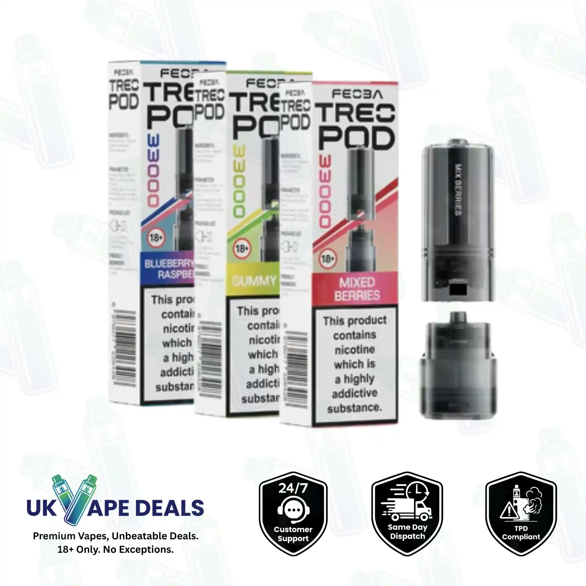 FEOBA Treo 33K Replacement Pods FEOBA Treo 33K Replacement Pods