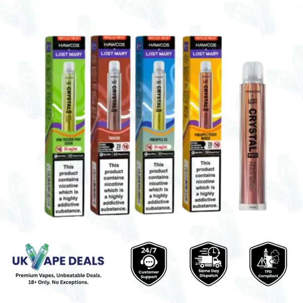 Hawcos x Lost Mary Crystal Pro Prefilled Pod Kit