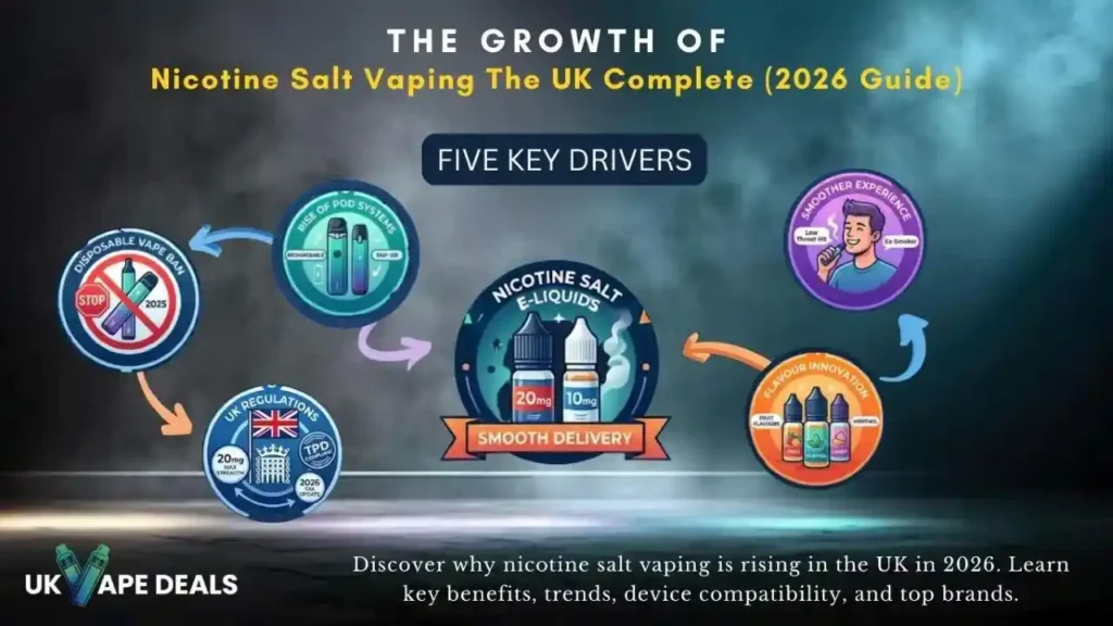 Nicotine Salt Vaping The UK Complete (2026 Guide)