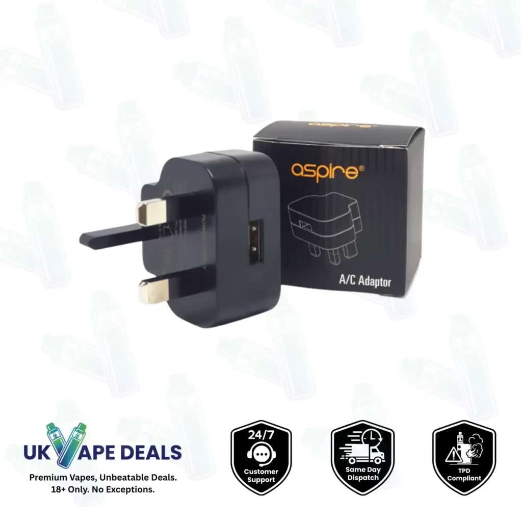 Aspire AC USB Plug Adaptor