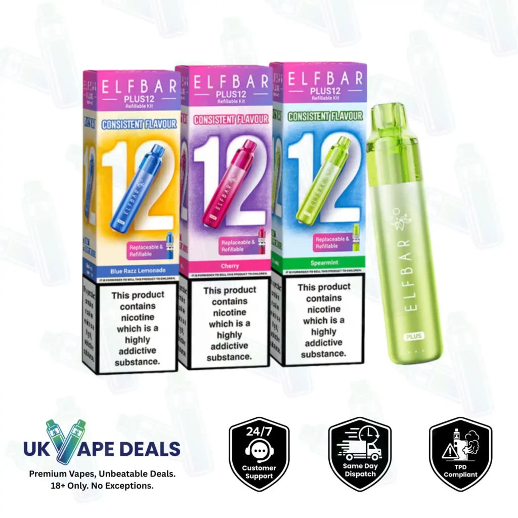 Elf Bar Plus 12 Prefilled Pod Kit