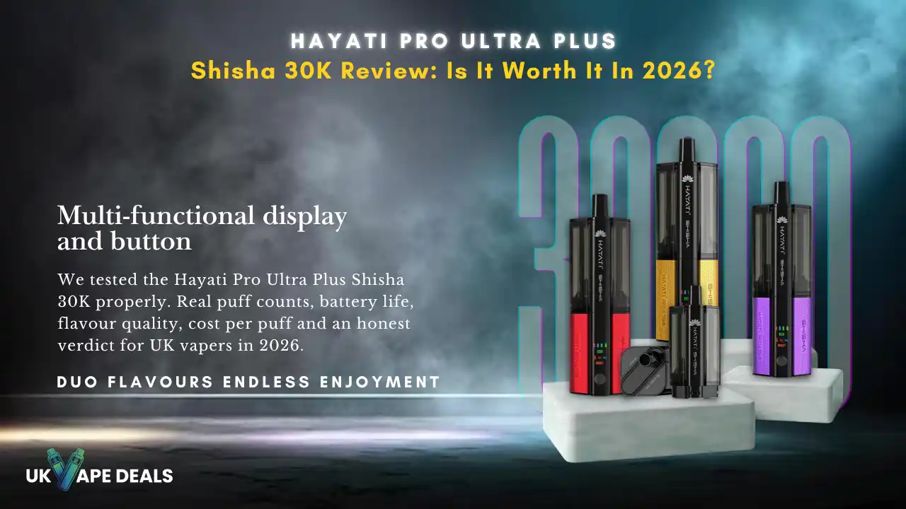 Hayati Pro Ultra Plus Shisha 30K Review Is It Worth It In 2026