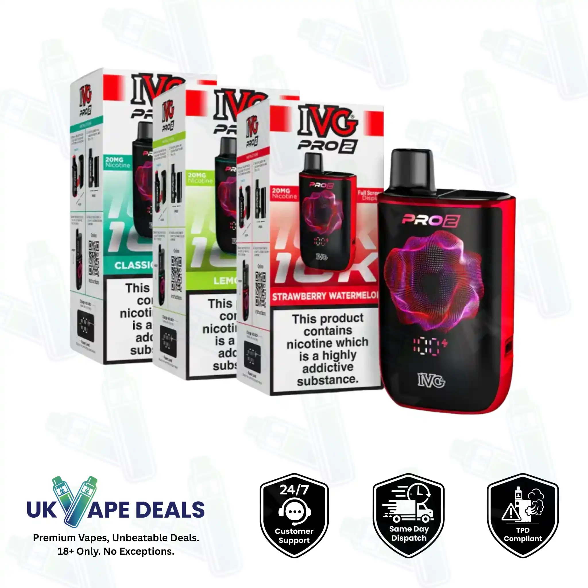 IVG PRO 2 Prefilled Pod Kit IVG PRO 2 Prefilled Pod Kit