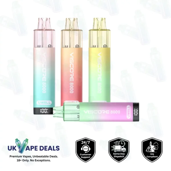Uwell Viscore 8000 Prefilled Pod Vape Kit