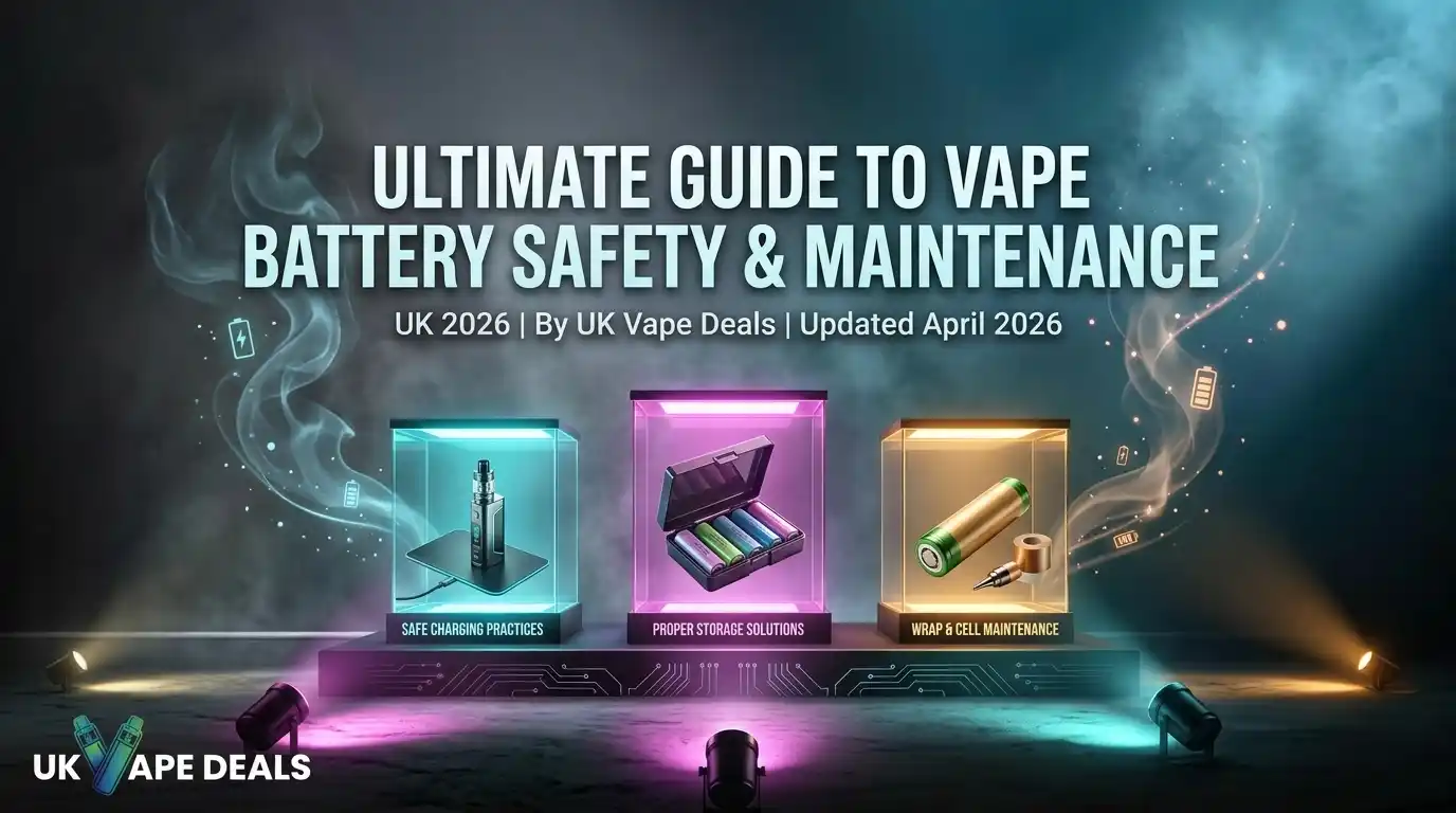 Vape Battery Safety and Maintenance Guide for UK Vapers in 2026