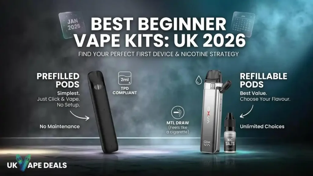 Beginner Vape Kits What to Know Before Buying (UK 2026 Guide)