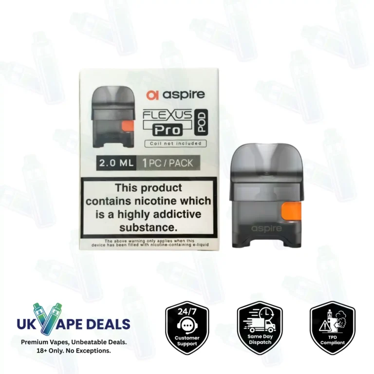 Aspire Flexus Pro Replacement Pods (No Coil)