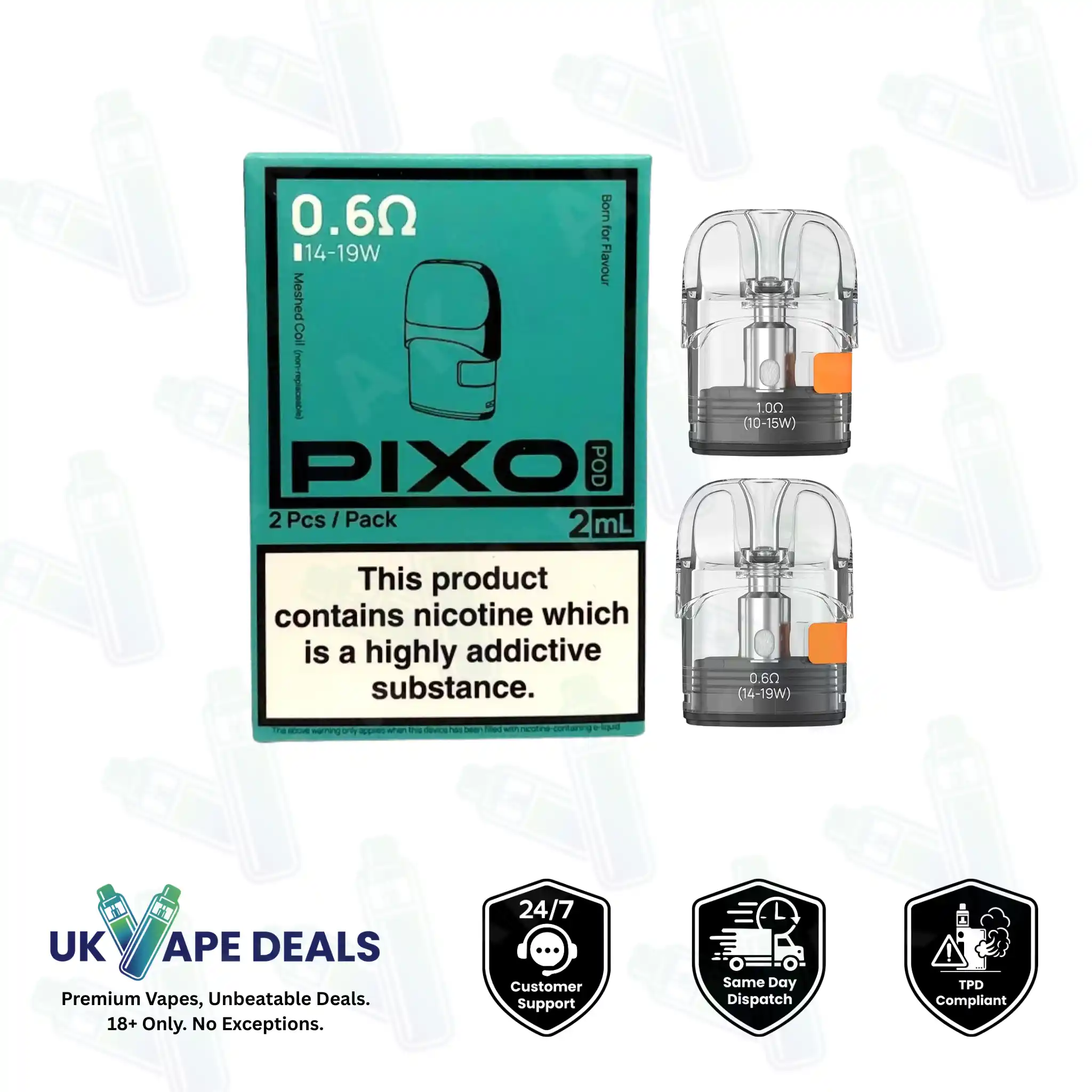 Aspire Pixo Replacement Pods Aspire Pixo Replacement Pods