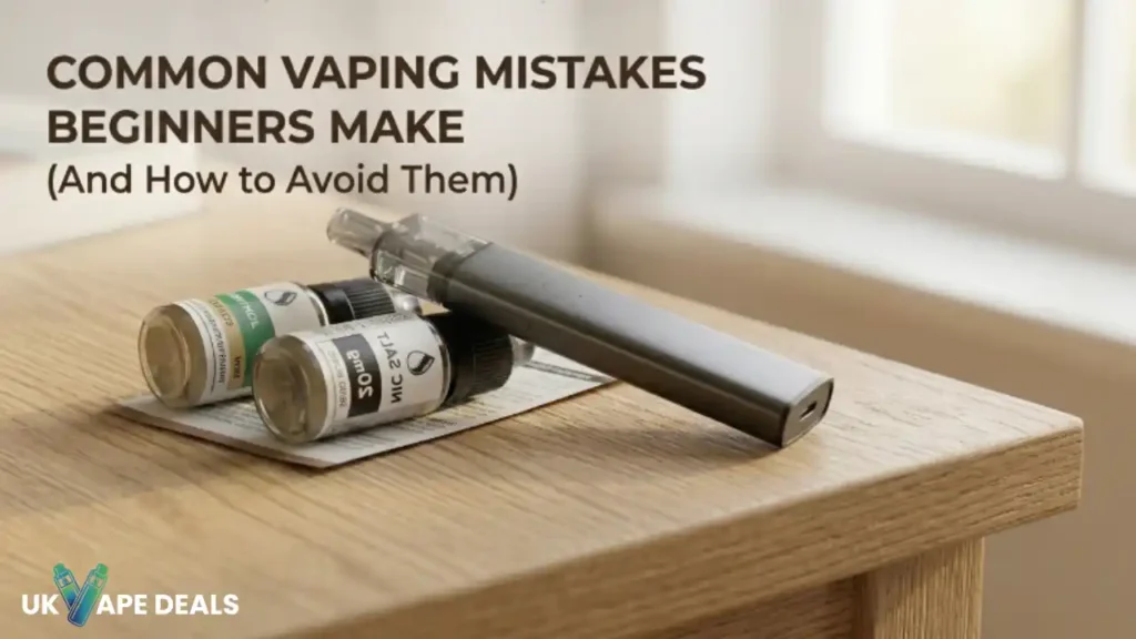 Common Vaping Mistakes Beginners Make (And How to Avoid Them)