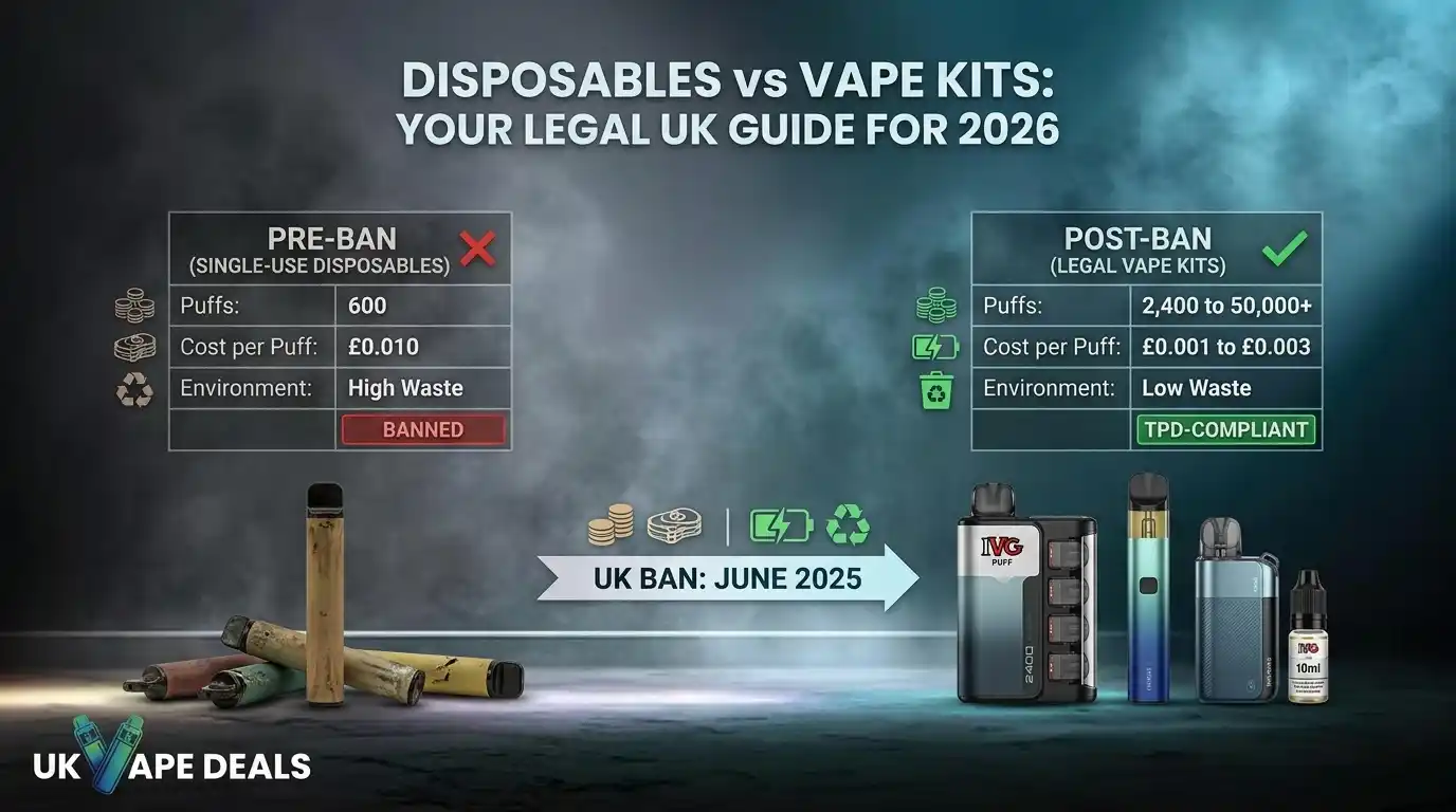 Disposable Vapes vs Vape Kits Which Is the Better Choice