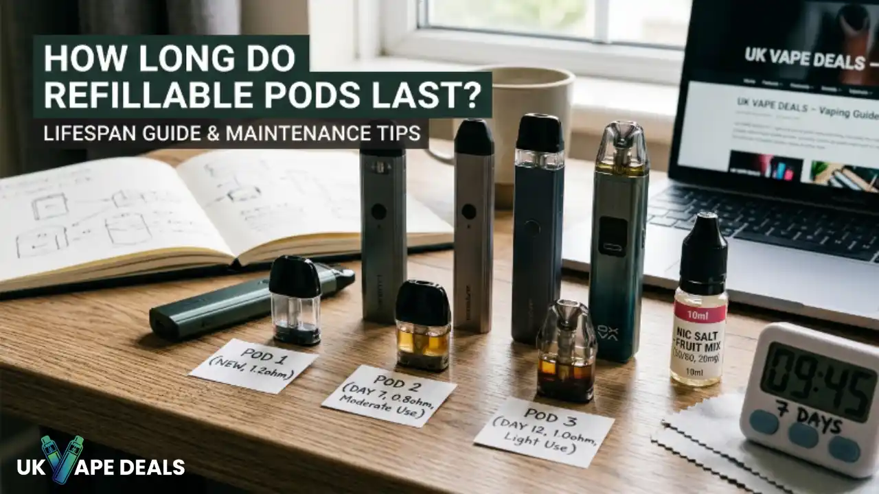 How Long Do Refillable Pods Last Lifespan Explained (Full Guide)