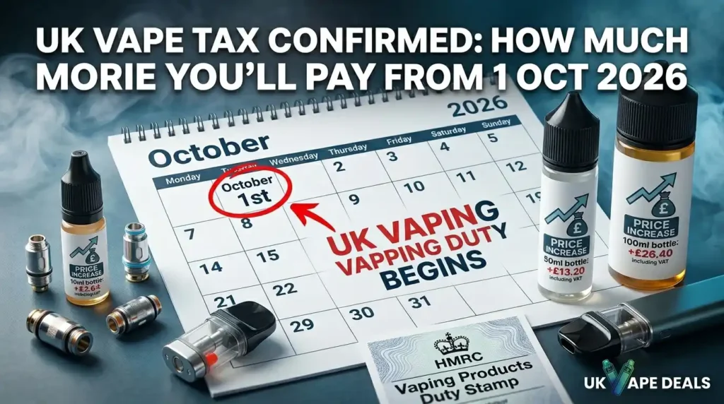 UK Vape Tax 2026 Complete Guide to What It Means for Your Vaping Costs.jpeg