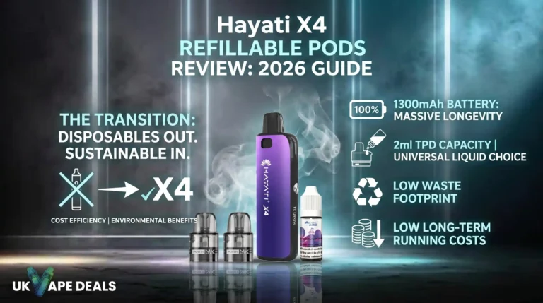 Hayati X4 Refillable Pod Review