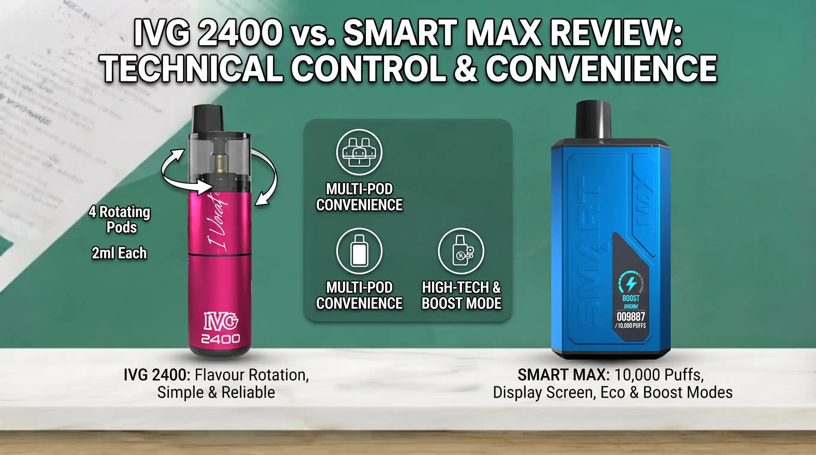 IVG 2400 & Smart Max Reviews
