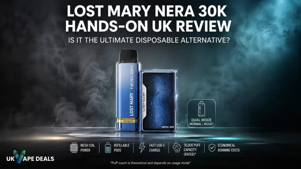 Lost Mary Nera 30K Review (2026) Features, Flavours & Is It Worth Buying